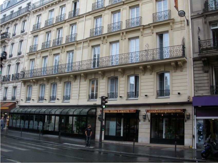 Hotel Opera Lafayette Paris Exterior photo